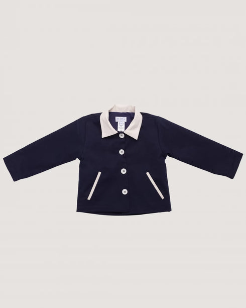 CHAQUETA DENIM AZUL MARINO